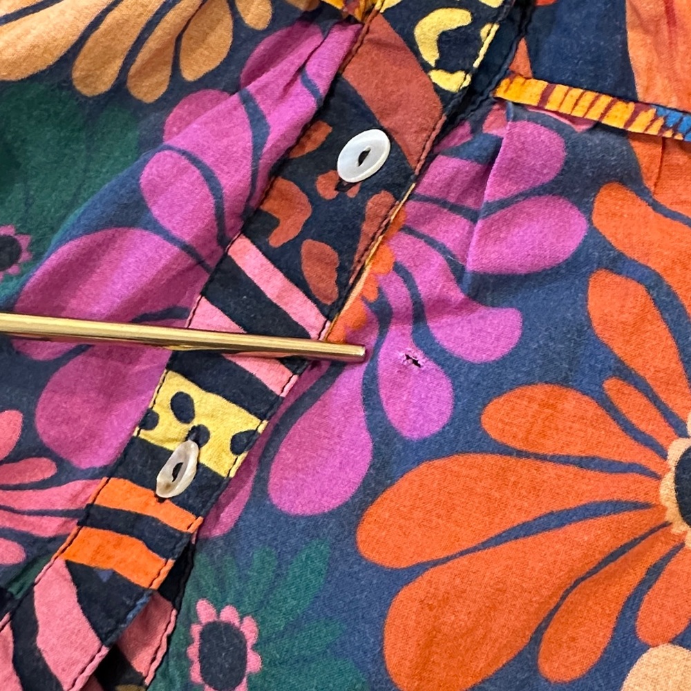 Farm Rio Button-Front Maxi Dress - Picture 11 of 12